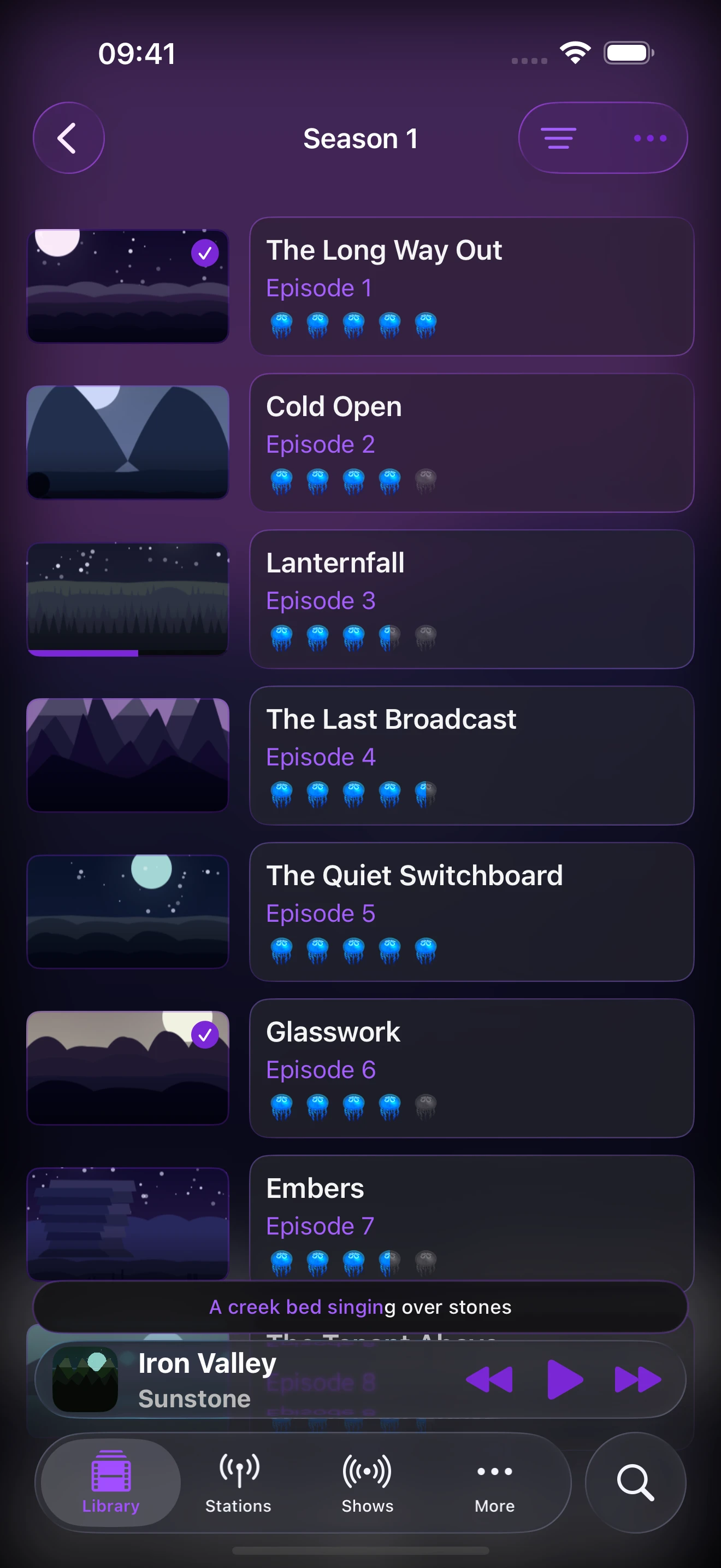 Pick the perfect episode